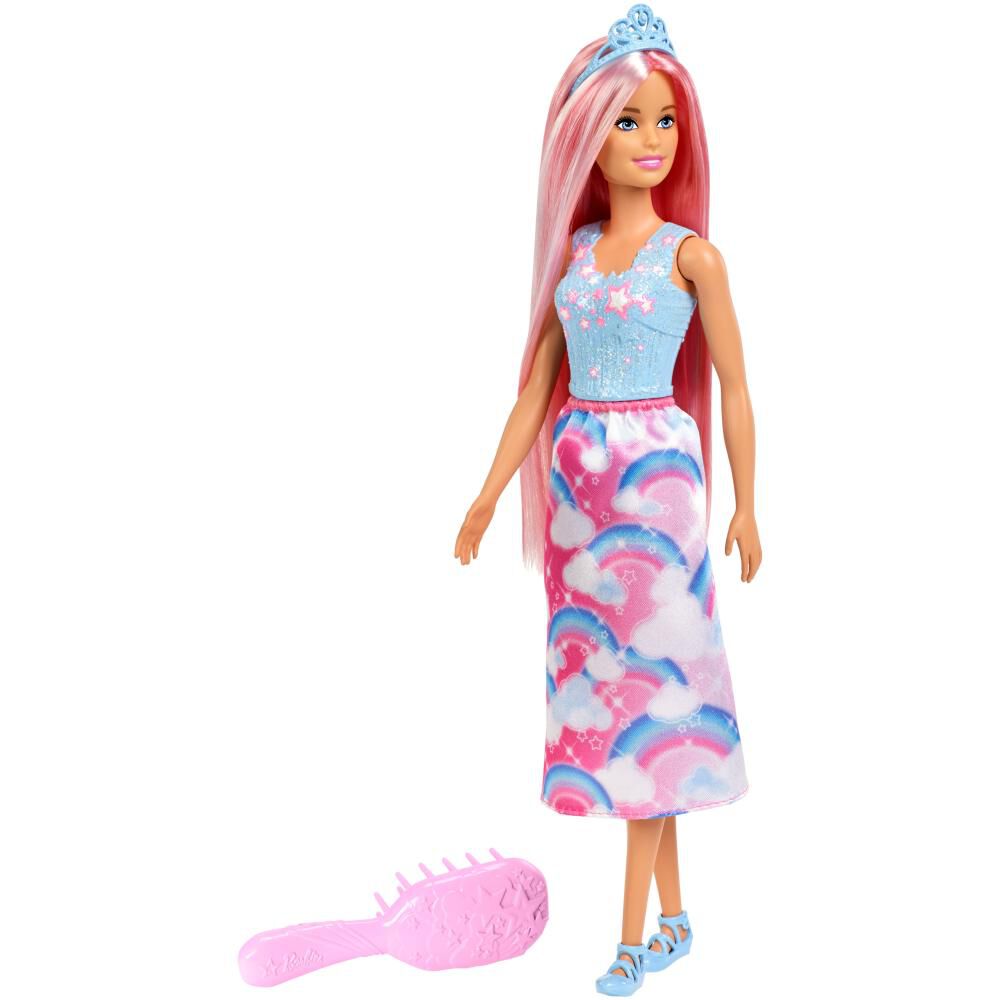 Muñeca Barbie Princesa Peinados Mágicos image number 0.0