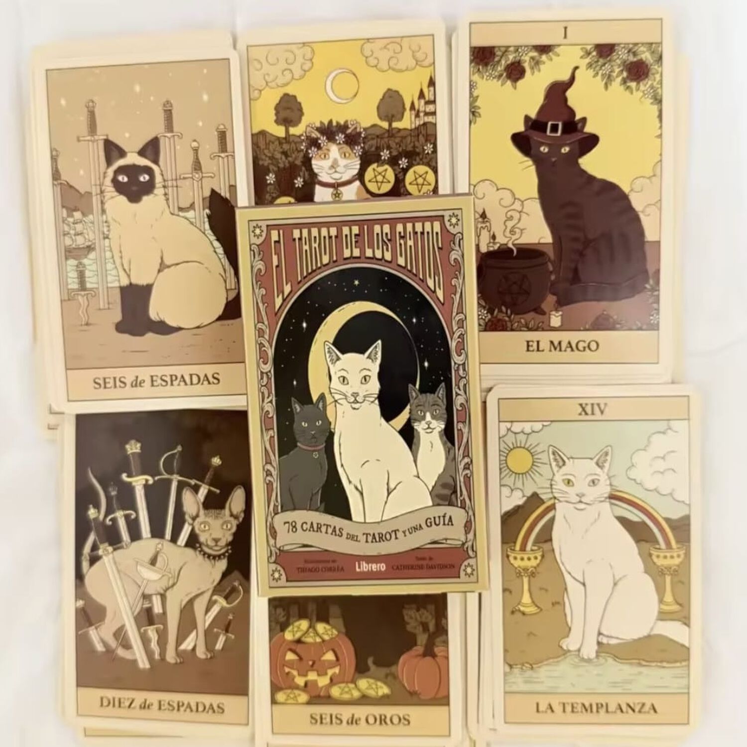 Tarot De Los Gatos 78 Cartas En Espanol image number 5.0