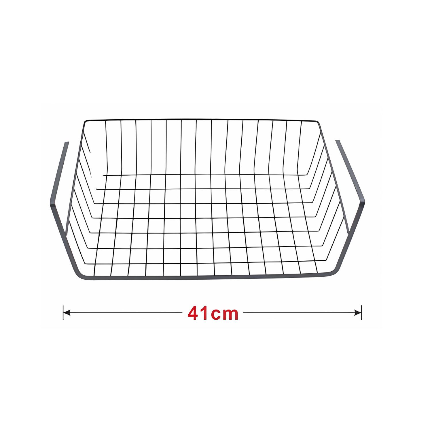 Canasto Metalico 41cm Cocina Almacenamiento Organizador image number 3.0