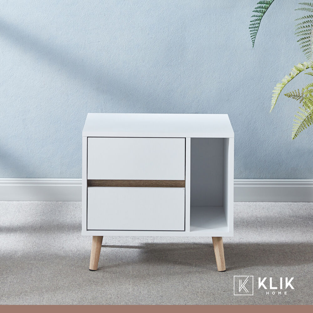 Pack De 2 Veladores Nordic Elegance Blanco image number 1.0