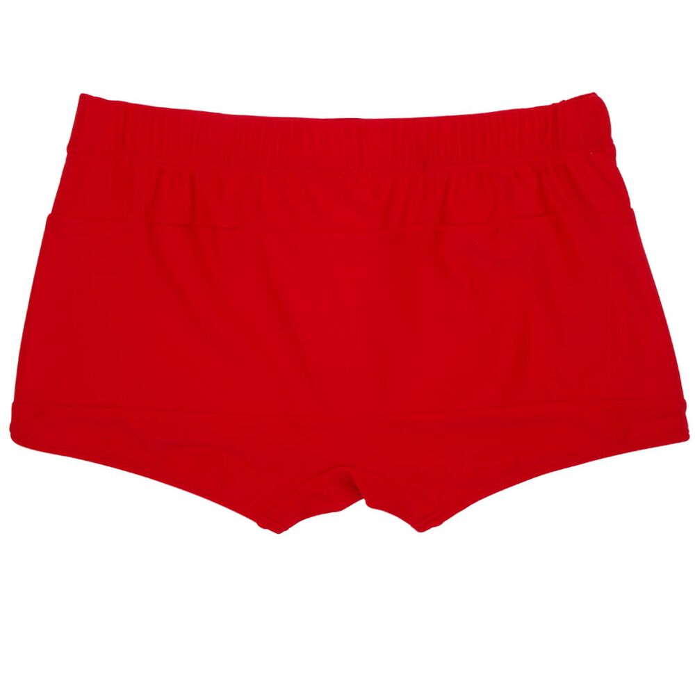 Traje De Baño Short Bóxer Para Hombres Rojo image number 4.0