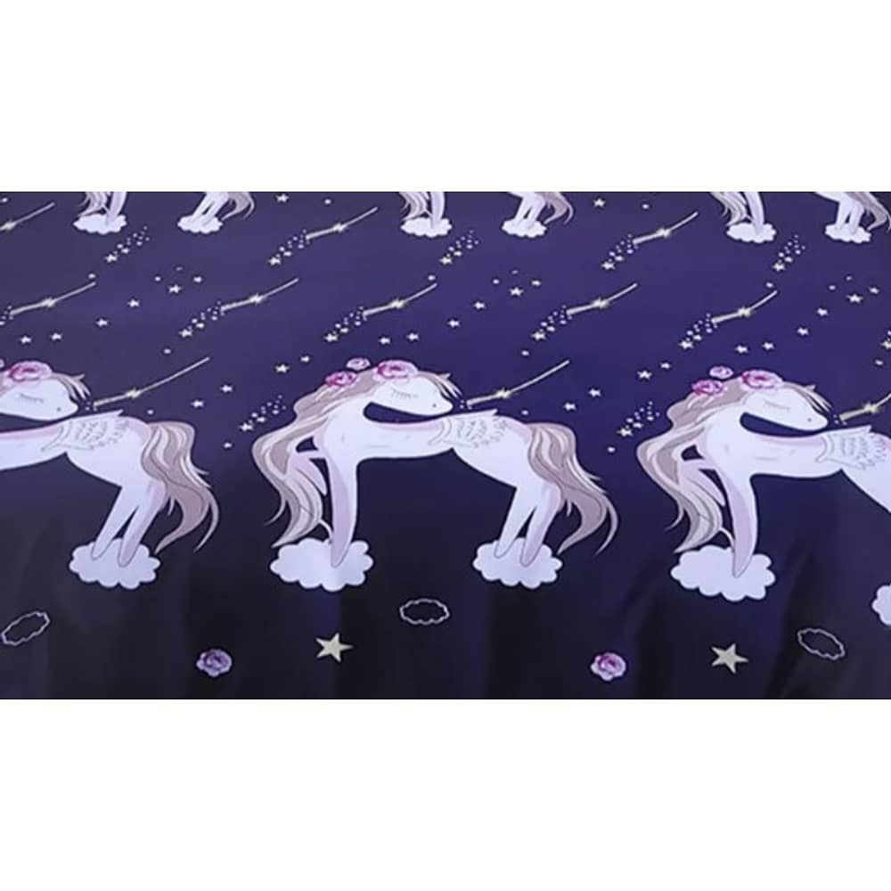 Juego De Sabana Infantil 1.5 Plazas Multiestacion Unicornios image number 2.0