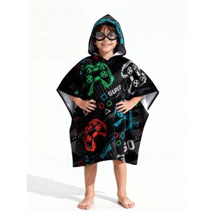 Toalla Playa Infantil + Lentes de Agua Casaideal Kids Gogo / 60 X 120 Cm
