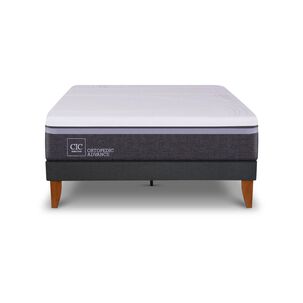 Cama Europea Cic Ortopedic Advance / 1.5 Plazas / Base Normal