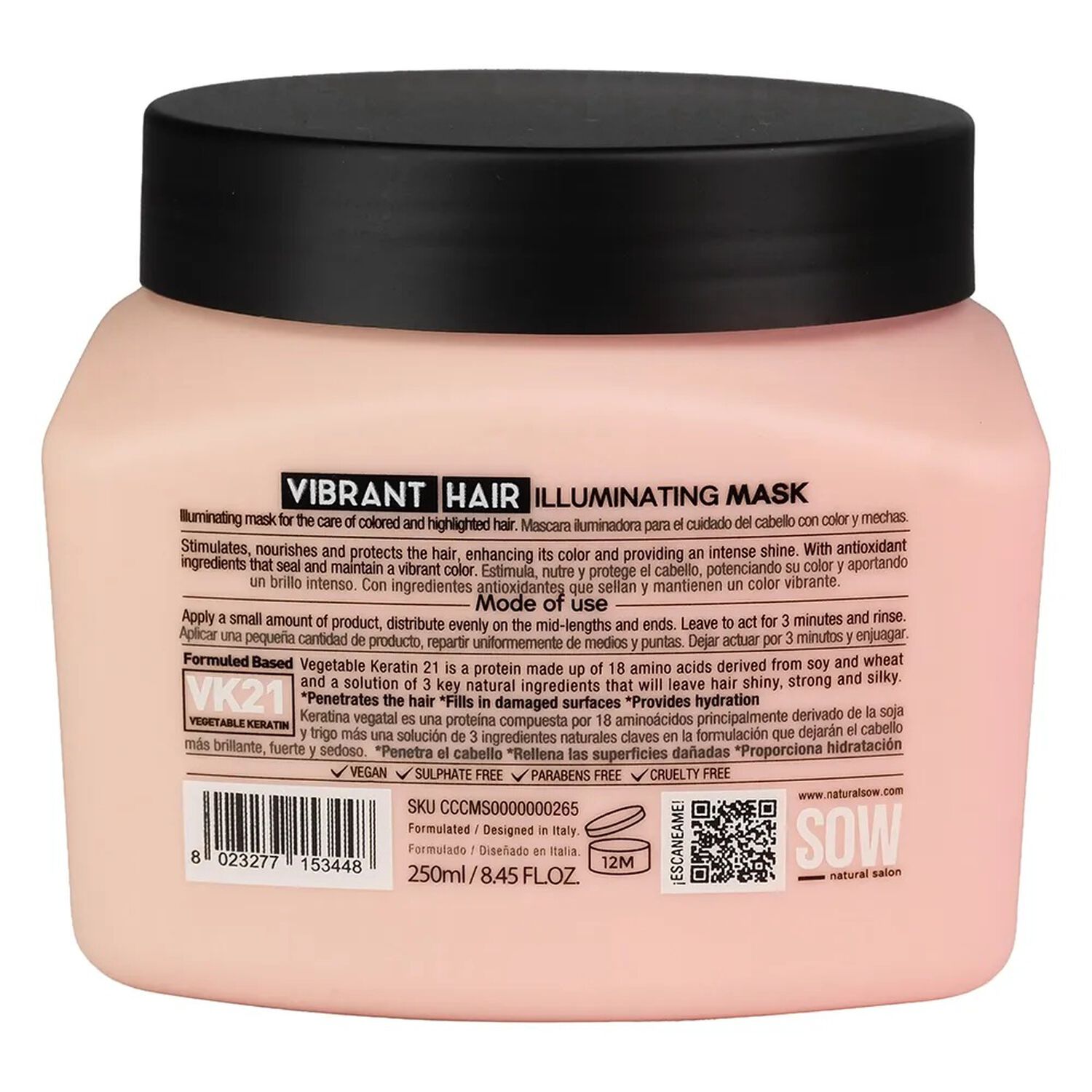 Sow Illuminating Tratamiento Mascarilla Vk21 250ml image number 4.0