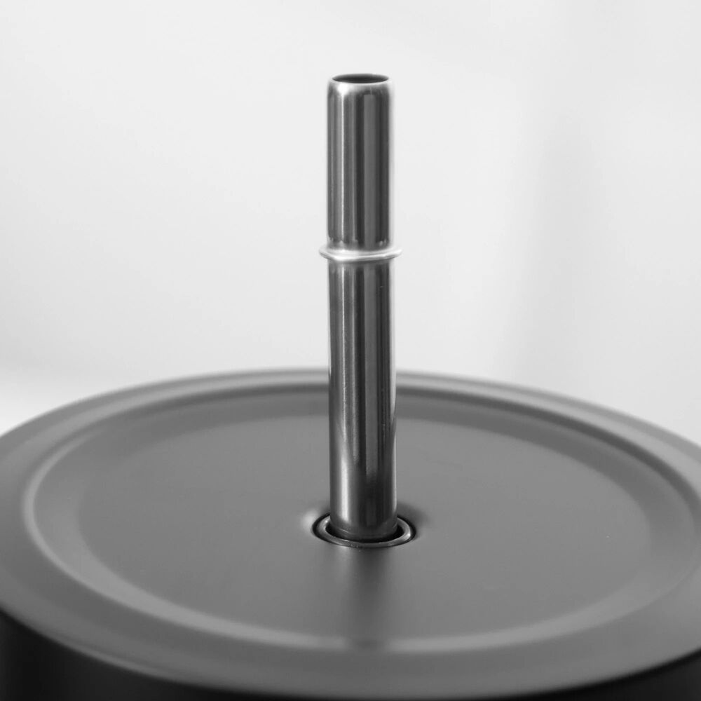 Vaso T&eacute;rmico Tumbler 750ml Con Tapa Y Bombilla Negro Simplit image number 4.0