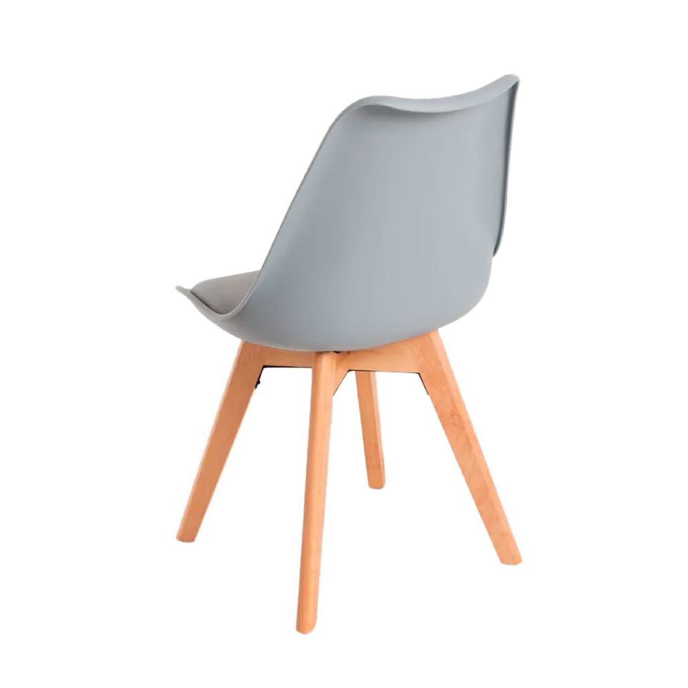 Pack 4 Sillas De Comedor Tulip Gris image number 7.0