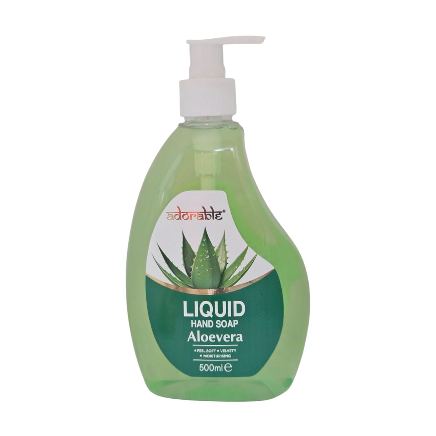 Adorable Jab&oacute;n Liquido Para Manos Aloe Vera 500 Ml image number 0.0