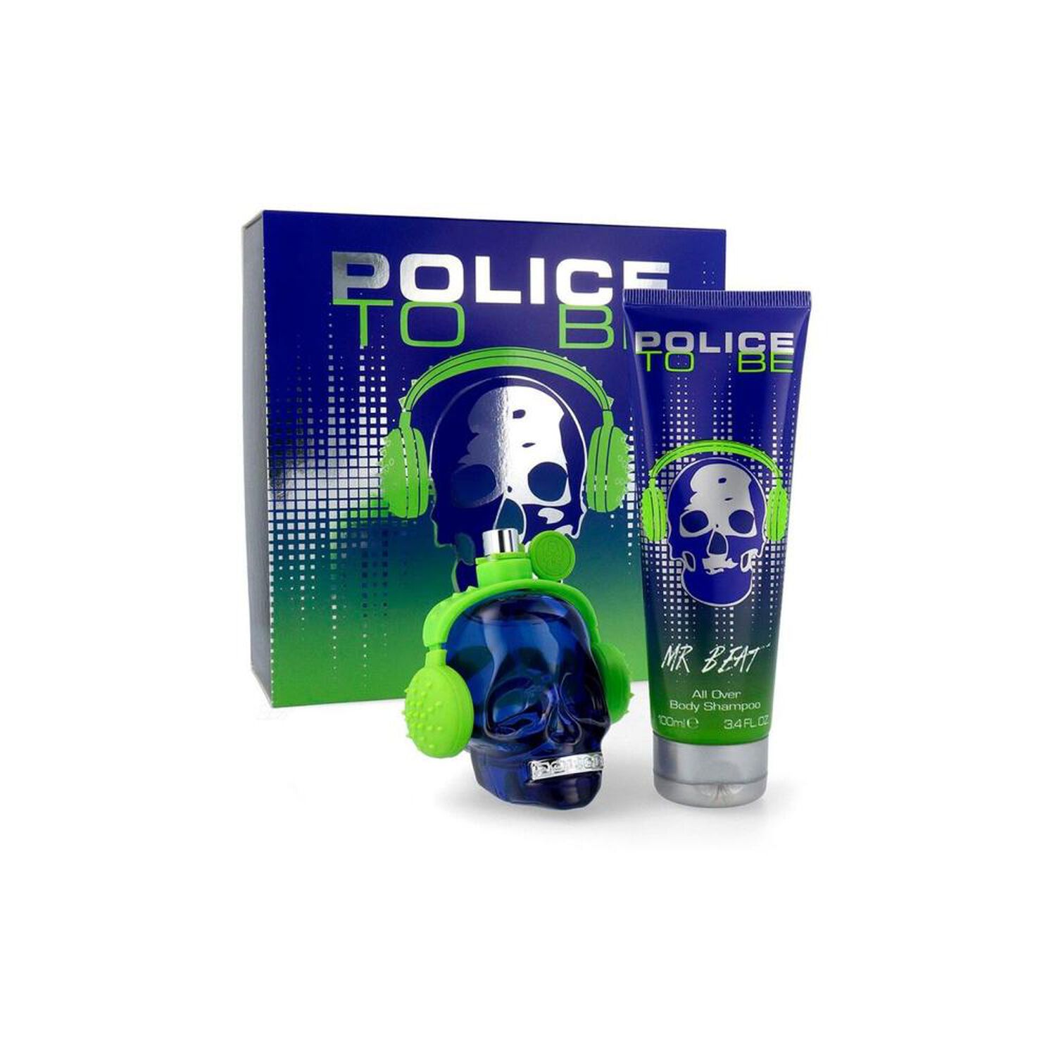 Set De Perfumer&iacute;a Hombre To Be Mr Beat Police / 75 Ml / Eau De Toilette + Shampoo 100 Ml image number 0.0