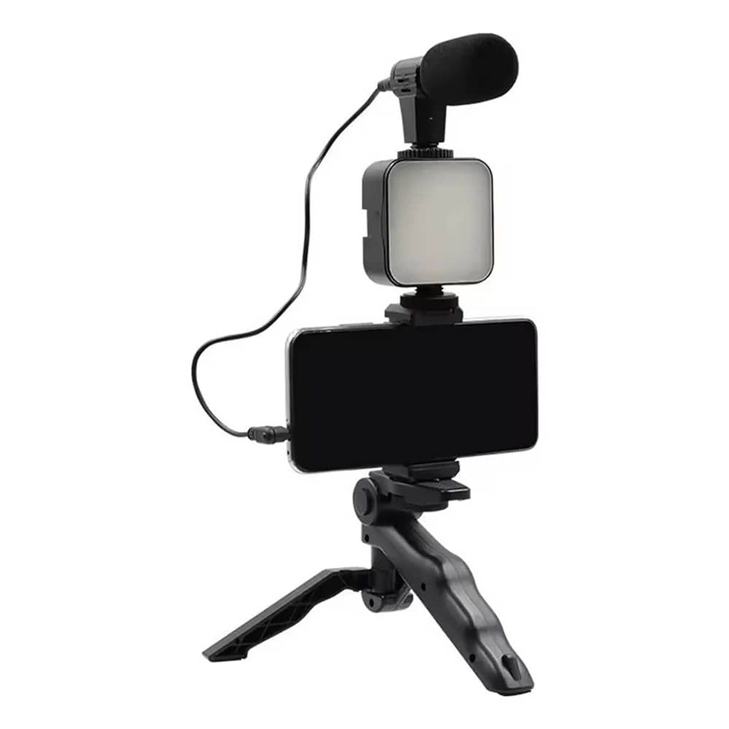 Kit De Grabacion Estabilizador Luz Led Y Micr&oacute;fono image number 1.0