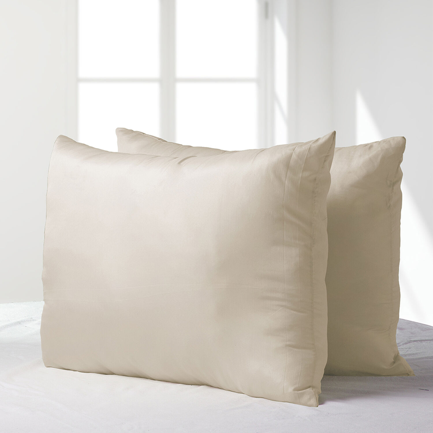 Set 2 Almohadas Eco Crudo 50x70 image number 1.0