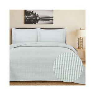 Quilt Andes Cationic Verde 2 Plazas