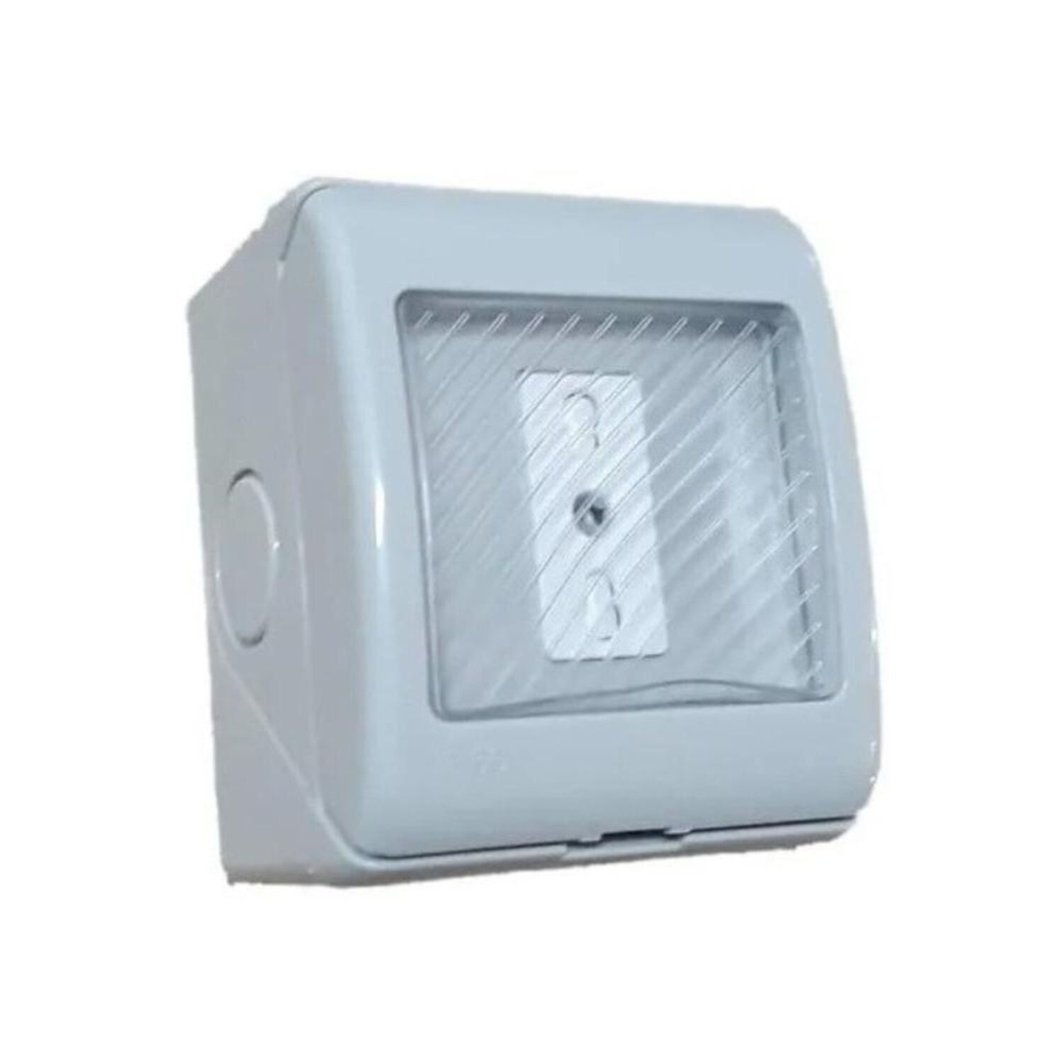 Tomacorriente Simple 10/16a Hidrobox Exterior Ip55 250v Lexo image number 0.0