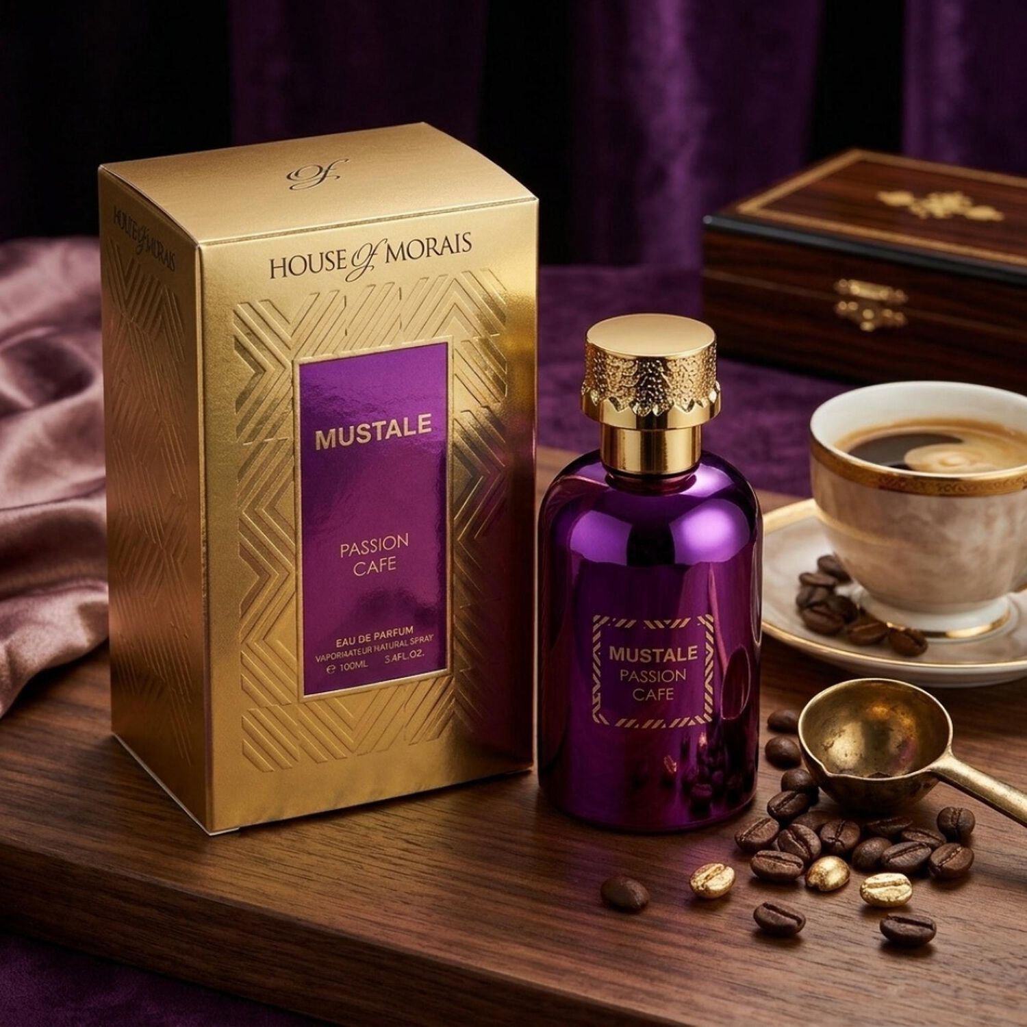House Of Morais Mustale Passion Caf&eacute; Edp 100 Ml image number 1.0