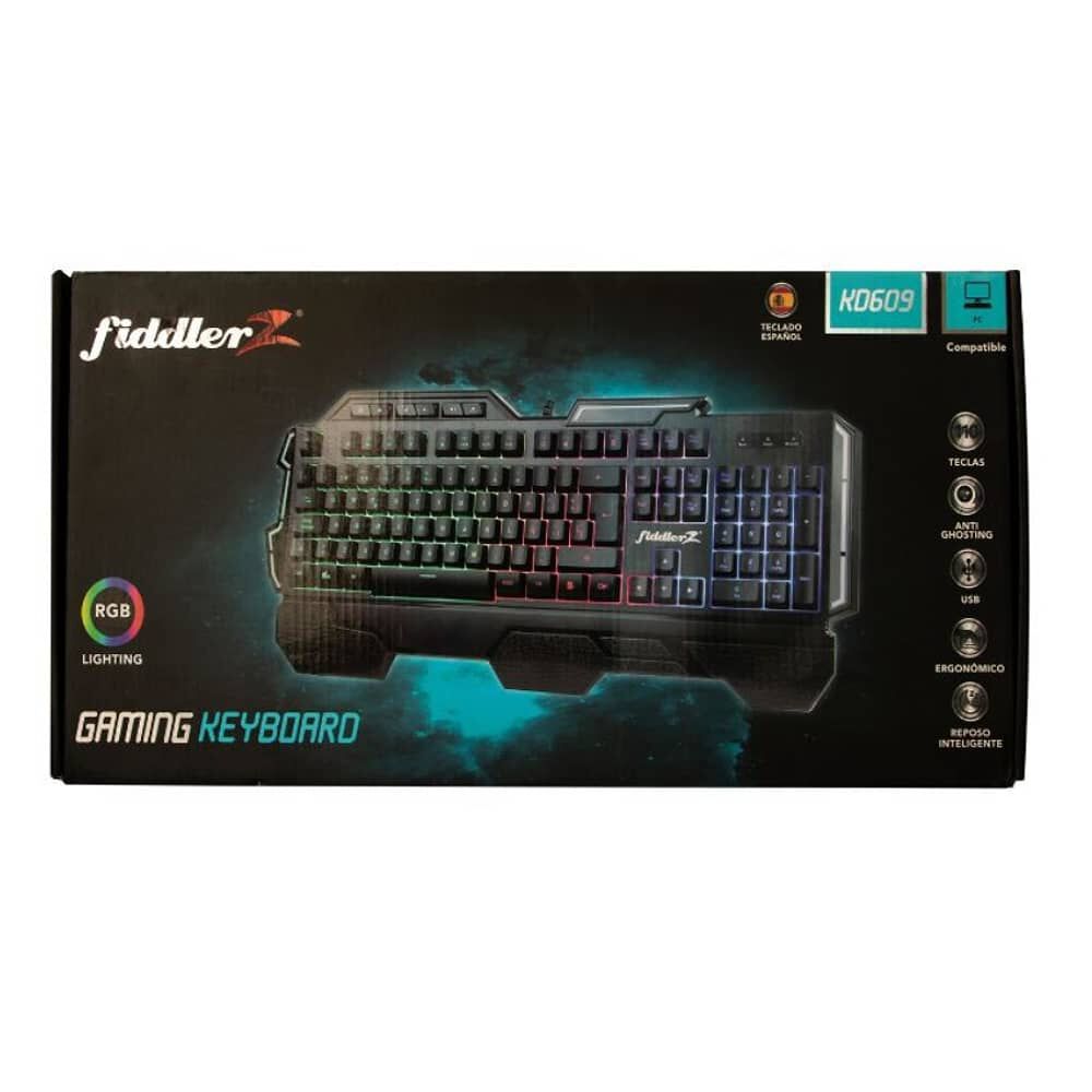 Teclado Ergon&oacute;mico Gamer Retroiluminado Anti Ghosting image number 3.0
