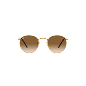 Lentes De Sol Round Metal Gold Ray-ban