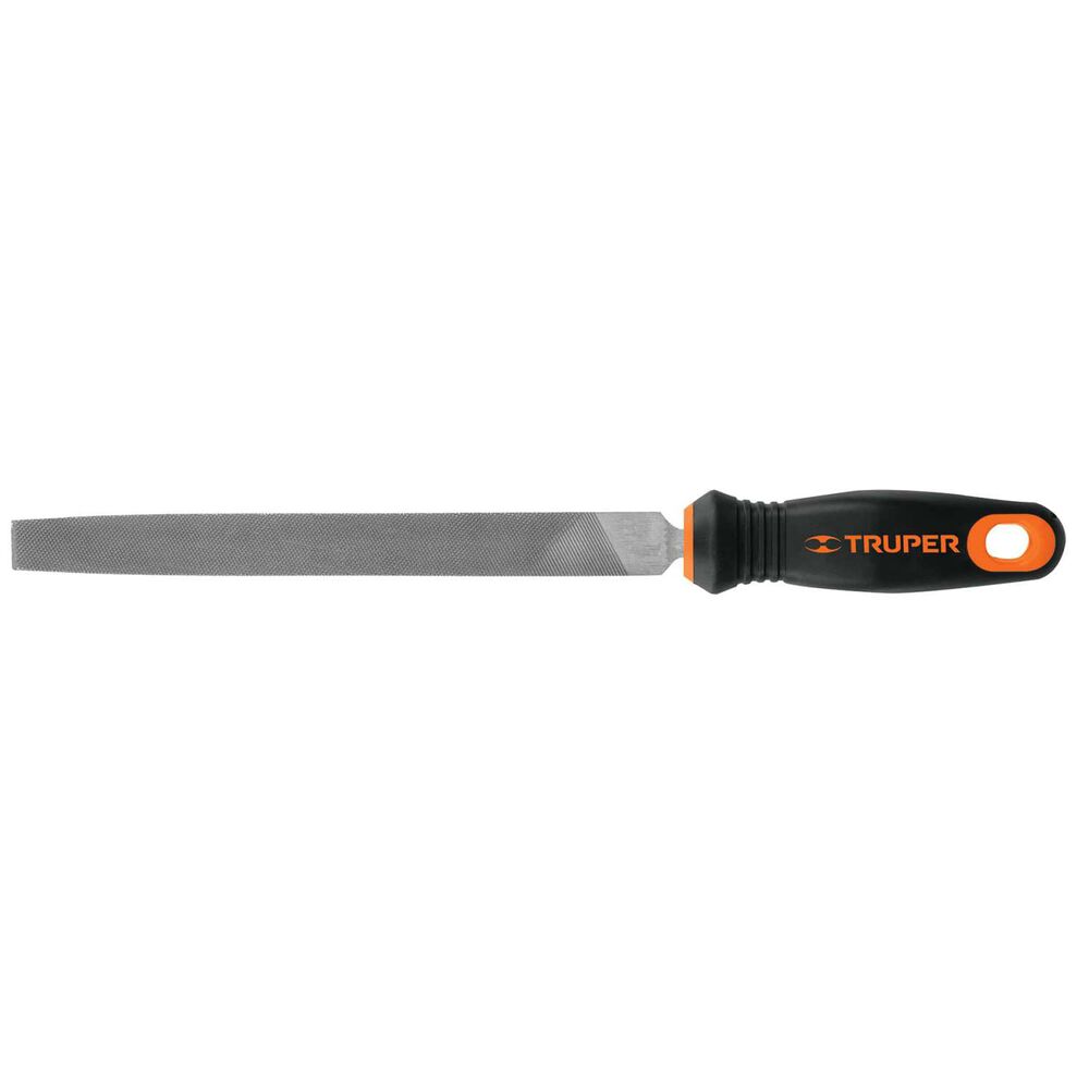 Lima Bastarda Plana Con Mango 8" - Truper image number 0.0