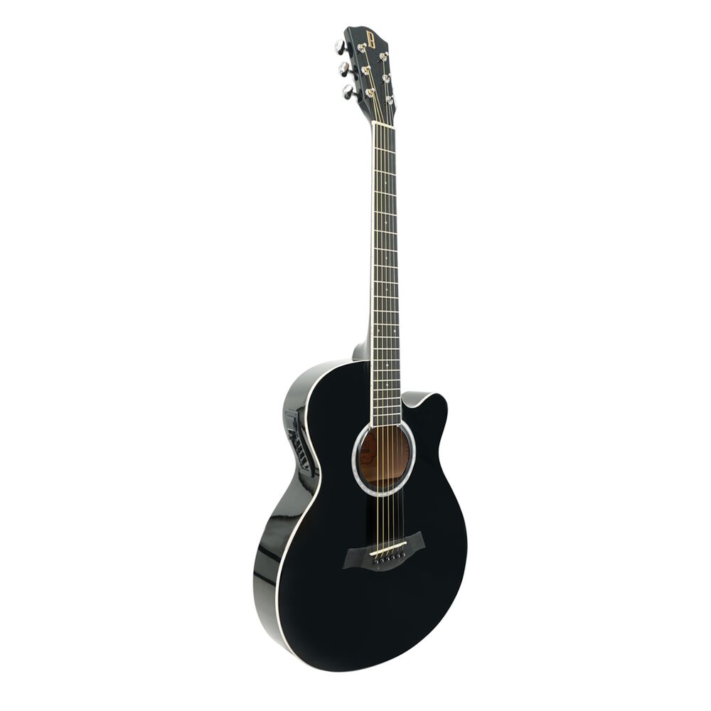 Guitarra Eq Cuerda Met 40" Bands Glossy Bil-404-eq-bk Bilbao image number 1.0