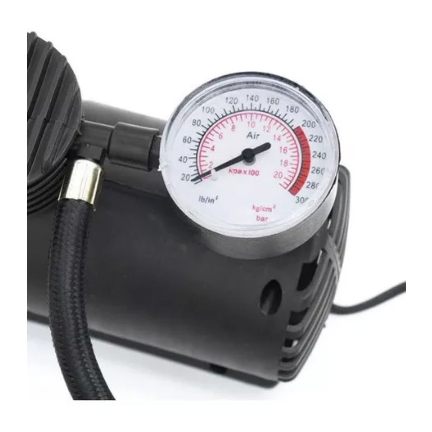 Air Compresor Dc12v 14cm Compacto Port&aacute;til Negro 12v image number 3.0
