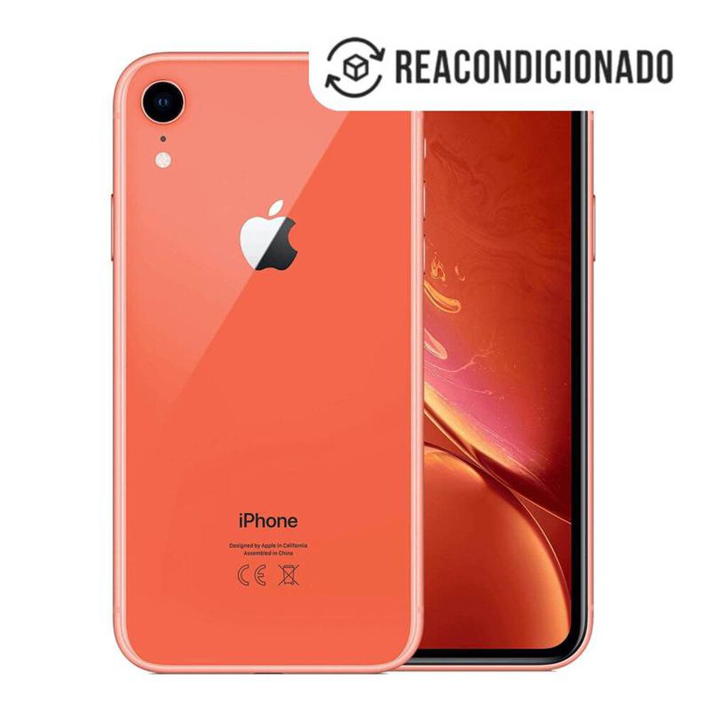Iphone Xr 128 Gb Coral Reacondicionado image number 1.0