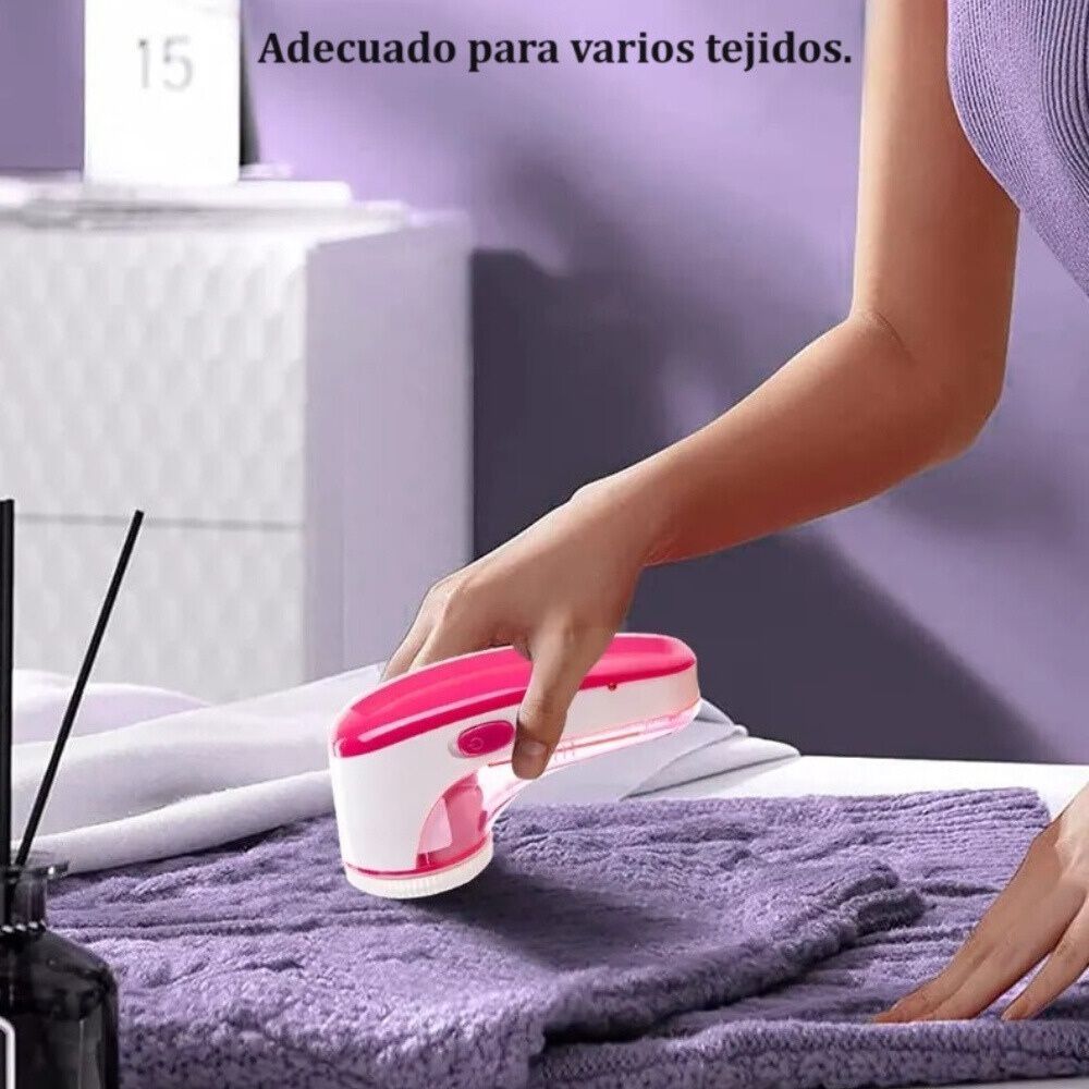 Removedor Quita Pelusas Ropa Portatil Pilas Sacamotas image number 2.0