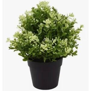 Planta Mil&aacute;n Artificial Macetero Decoraci&oacute;n Hogar 23cm