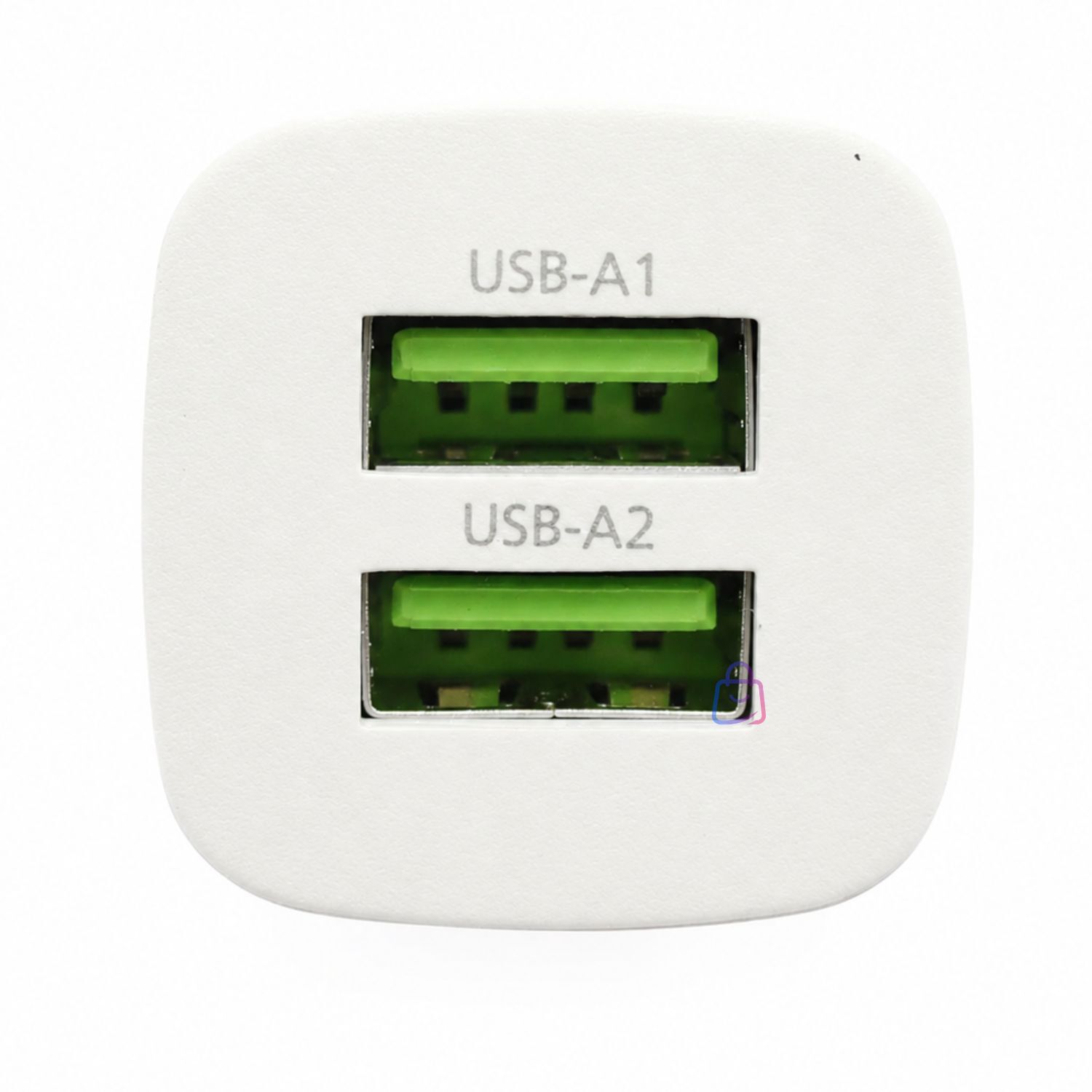 Cargador Auto Philips 12v Blanco 2 Usb 12w - Ps image number 1.0