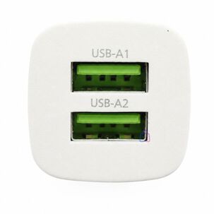 Cargador Auto Philips 12v Blanco 2 Usb 12w - Ps