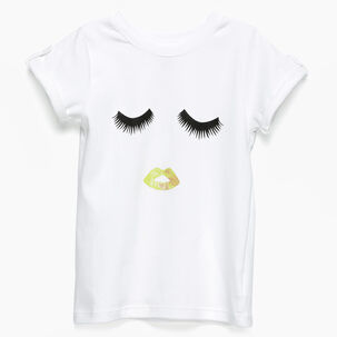 Polera Blanca Pestañas Algodón Peruano