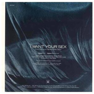 George Michael - I Want Your Sex | 7" Single Usado
