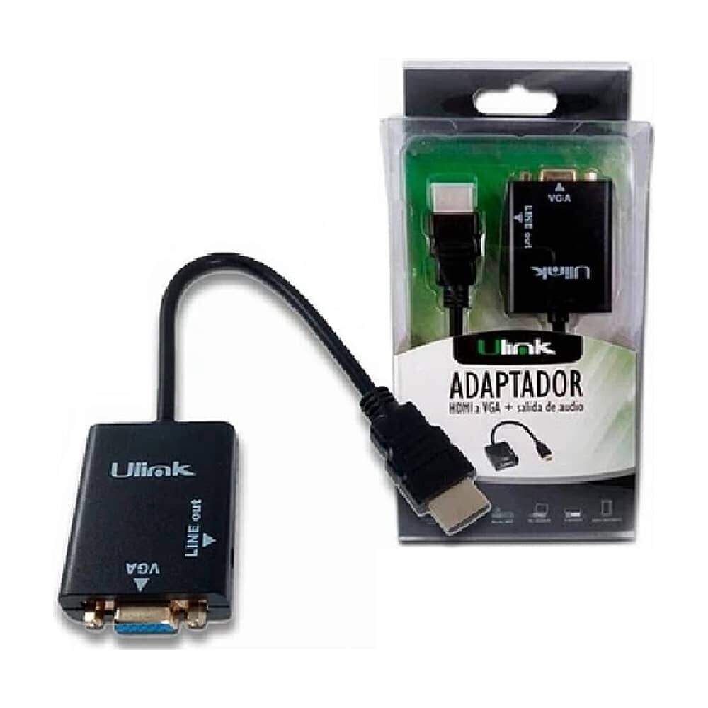 Cable Hdmi A Vga + Audio image number 2.0