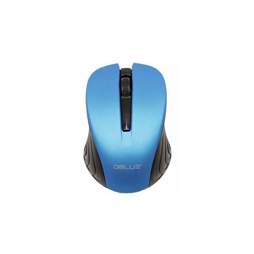 Mouse Inalámbrico Óptico Con Receptor Micro Usb Azul - Ps image number 0.0