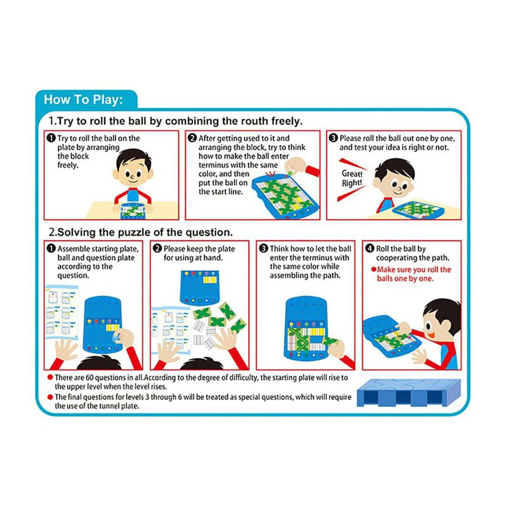 Juego De Mesa Laberinto Puzzle Rompecabezas image number 3.0