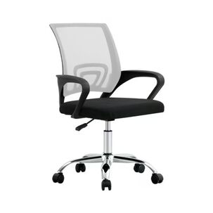 Silla Ejecutiva Ergon&oacute;mica Nueva York - Respaldo De Malla Blanca, Comodidad Y Estilo Para Tu Oficina