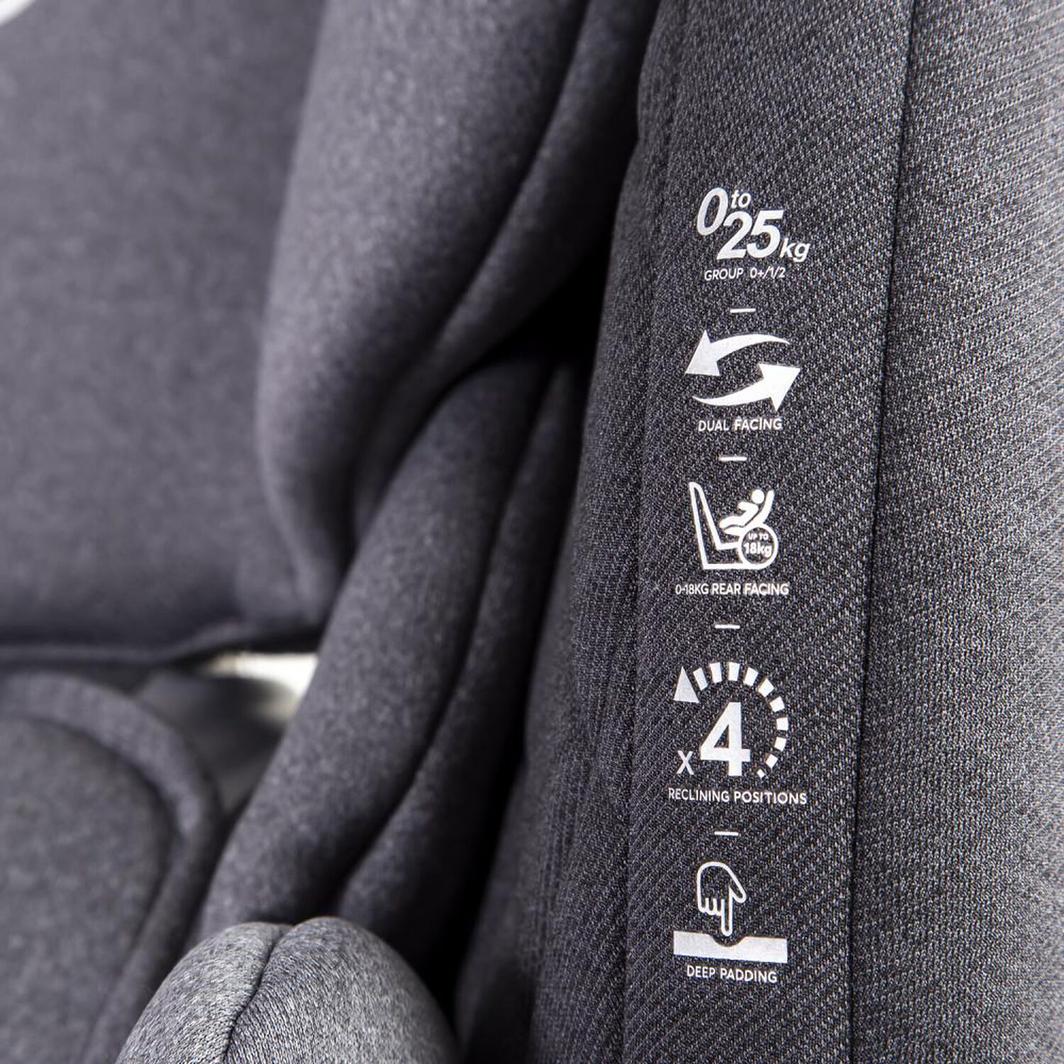 Silla De Auto Bebesit Convertible Aries Gris image number 7.0