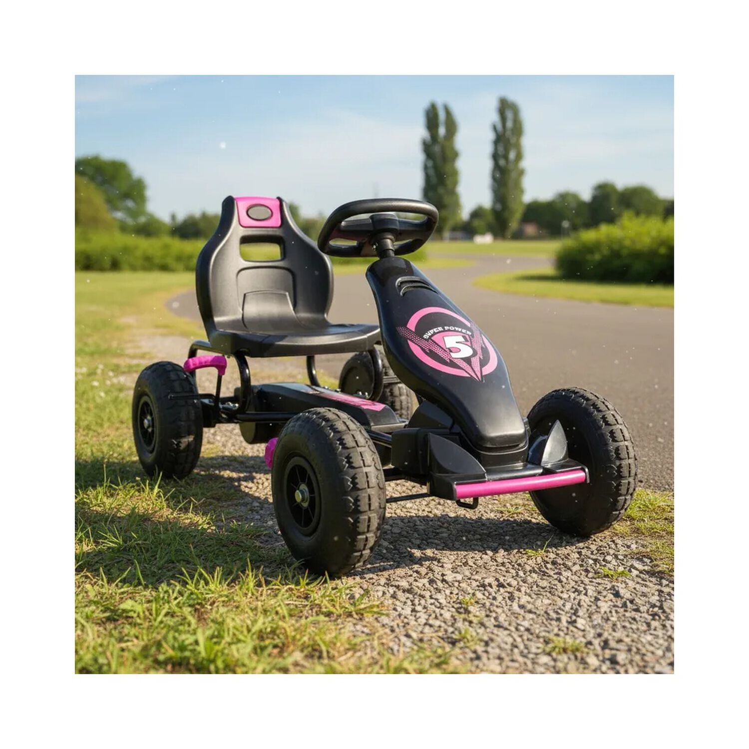 Go Kart Rally Gk18 Rosado Bebesit image number 1.0