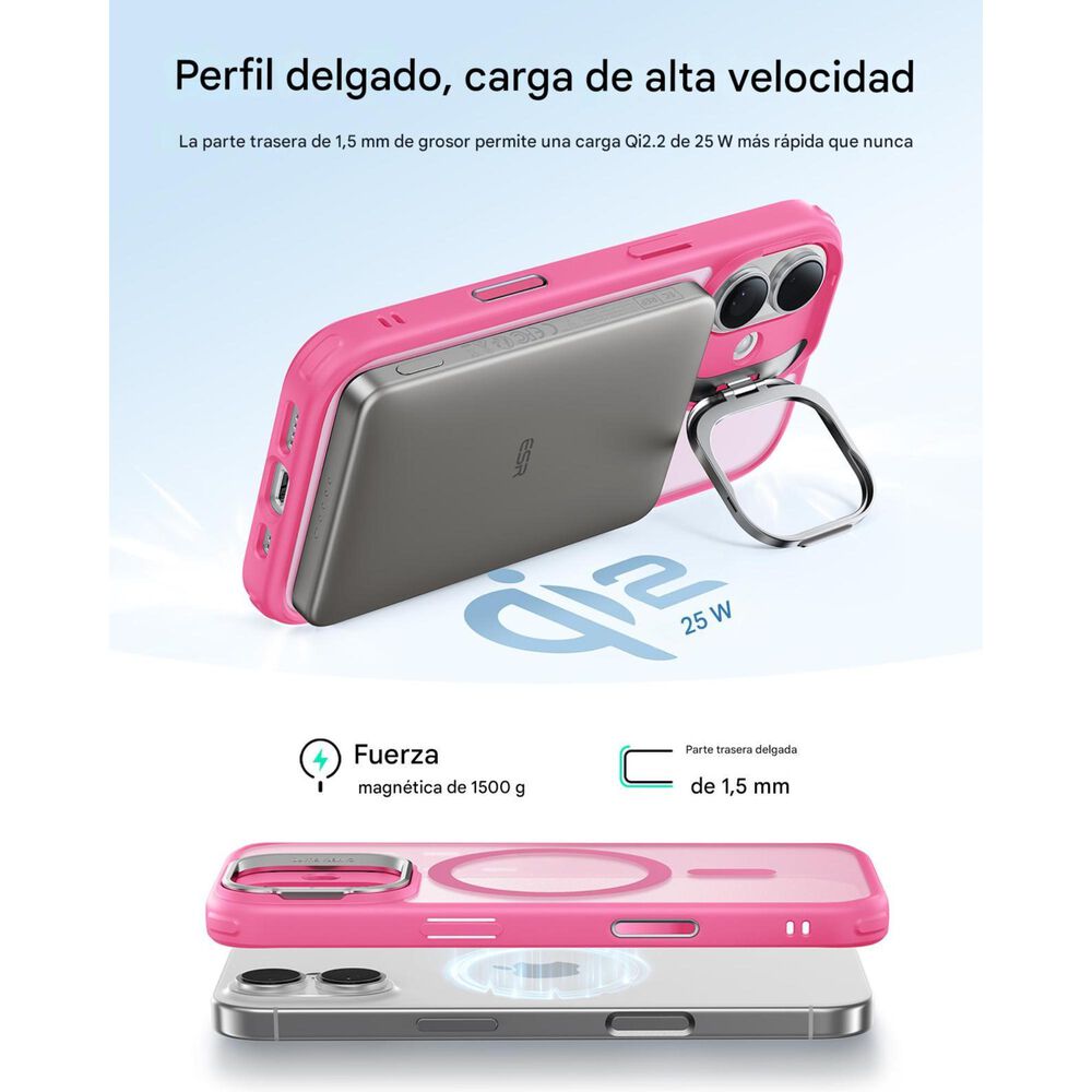 Para Iphone 17 - Carcasa Magsafe Con Soporte image number 5.0