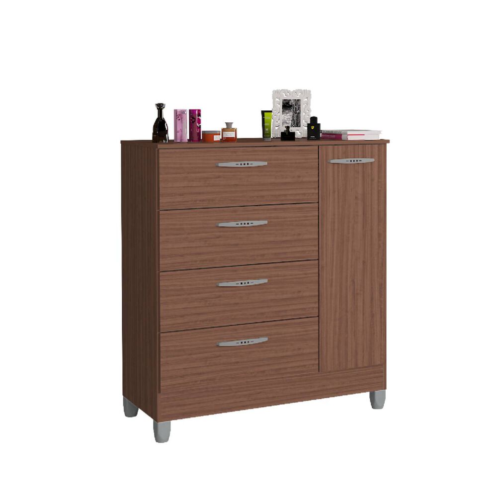 Comoda 4 Cajones 1 Puerta Miami image number 0.0