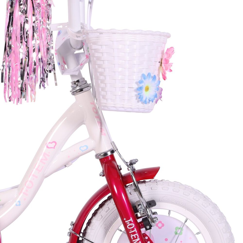 Bicicleta Totem Infantil Aro 12 Pretty Girl Color Blanco image number 3.0