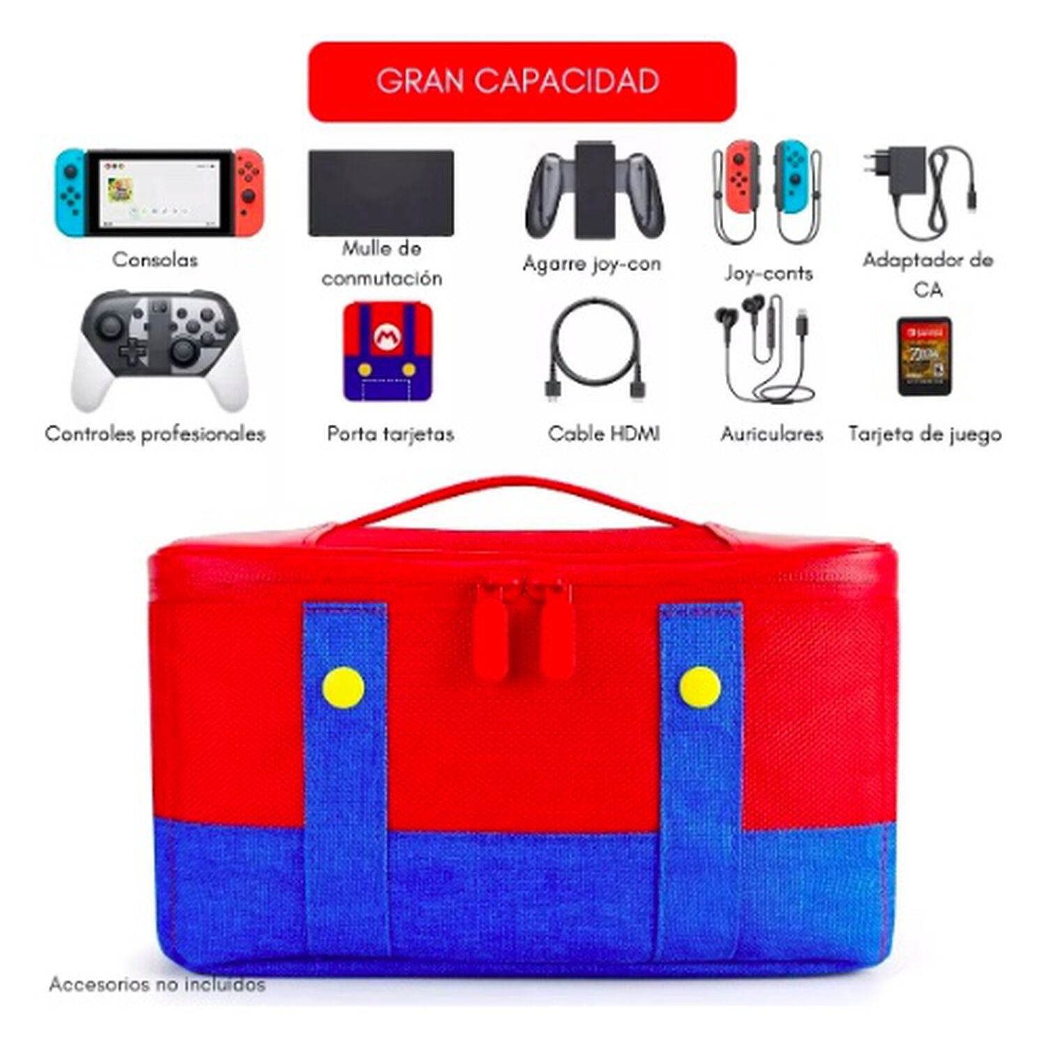 Estuche Funda Para Nintendo Switch / Oled image number 5.0