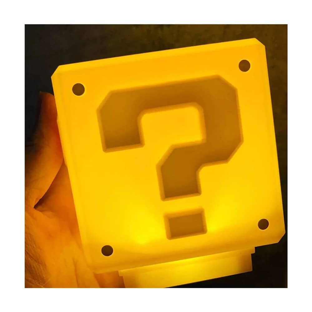 L&aacute;mpara Luces Mario Bros Nintendo Cubo image number 6.0