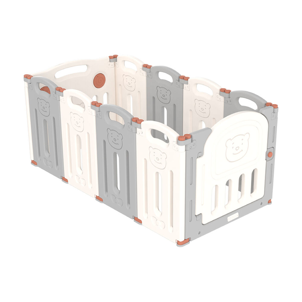Corral Did&aacute;ctico De Juegos Plegable Teddy Grey image number 3.0