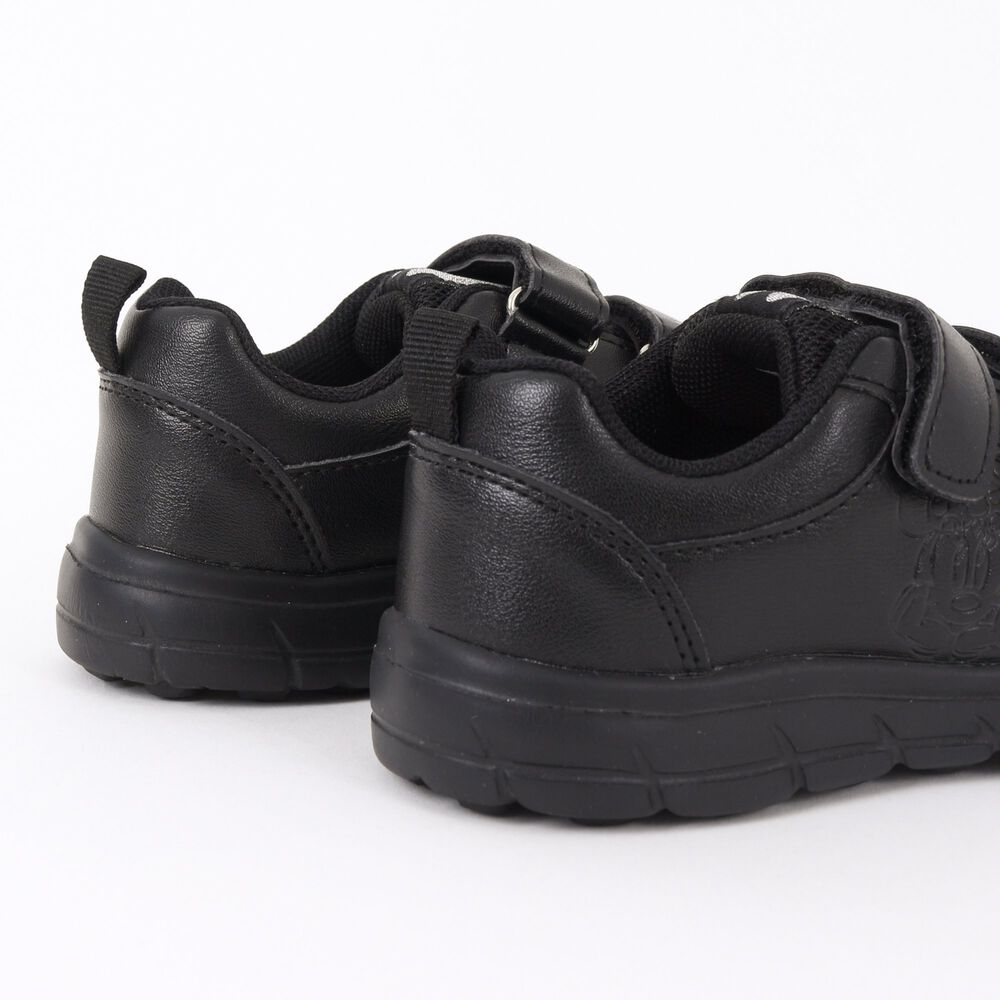 Zapatilla Escolar Ni&ntilde;a Velcro Minnie Mouse Negro Disney image number 2.0