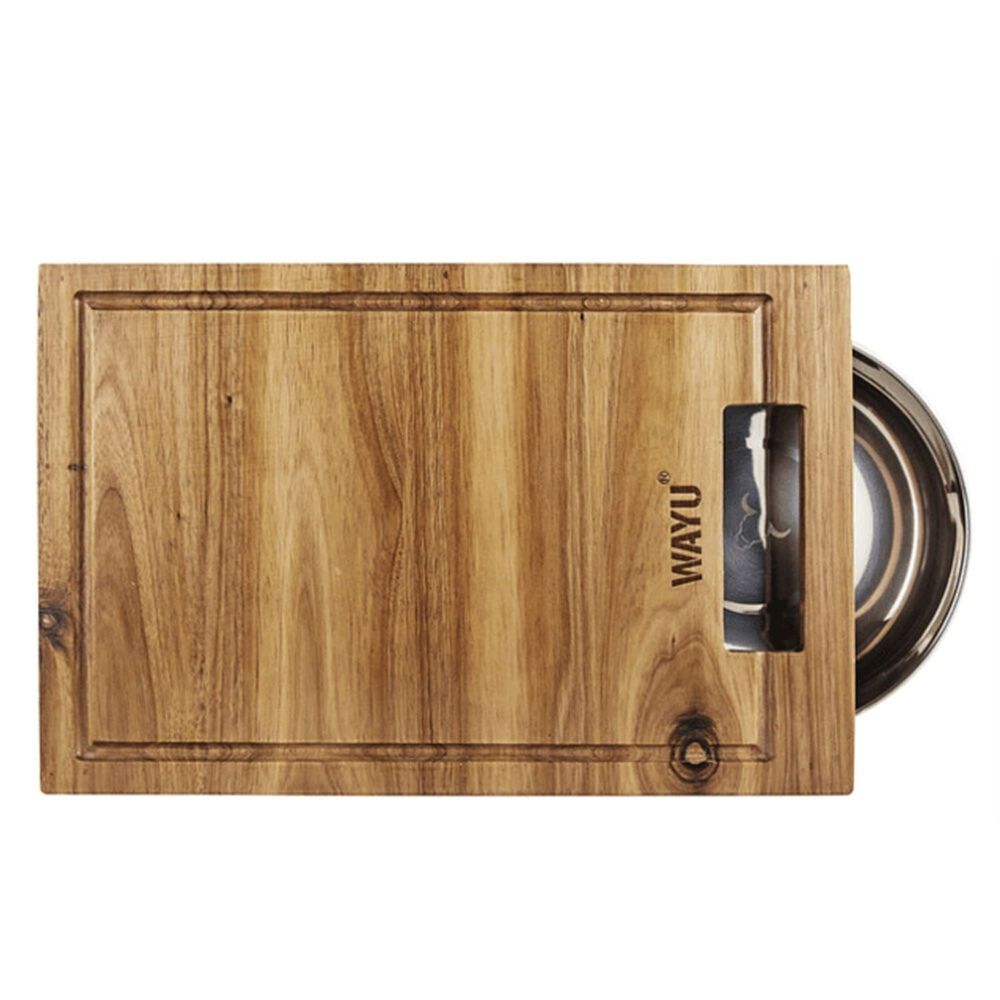 Tabla Madera Bowl Acero Wayu image number 3.0