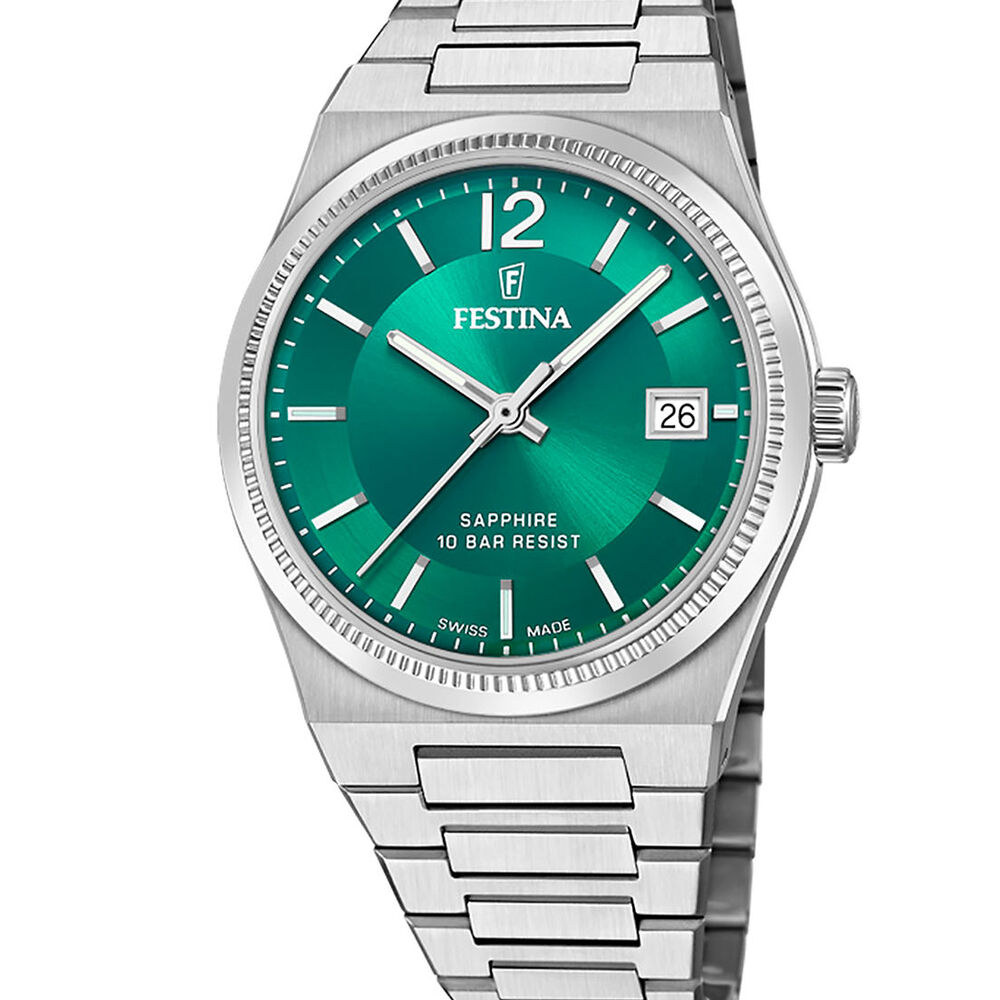 Reloj F20035/5 Festina Swiss Verde Mujer My Swiss Time image number 0.0