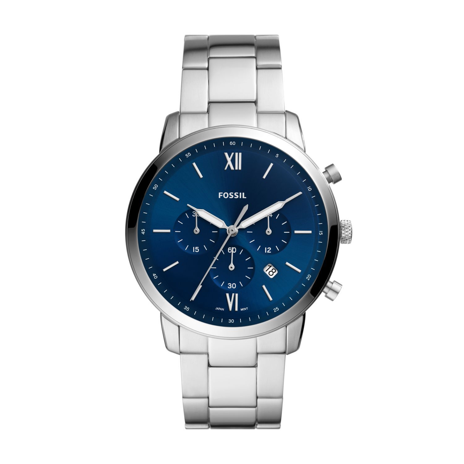 Reloj Plateado Fossil Hombre Fs5792 image number 0.0