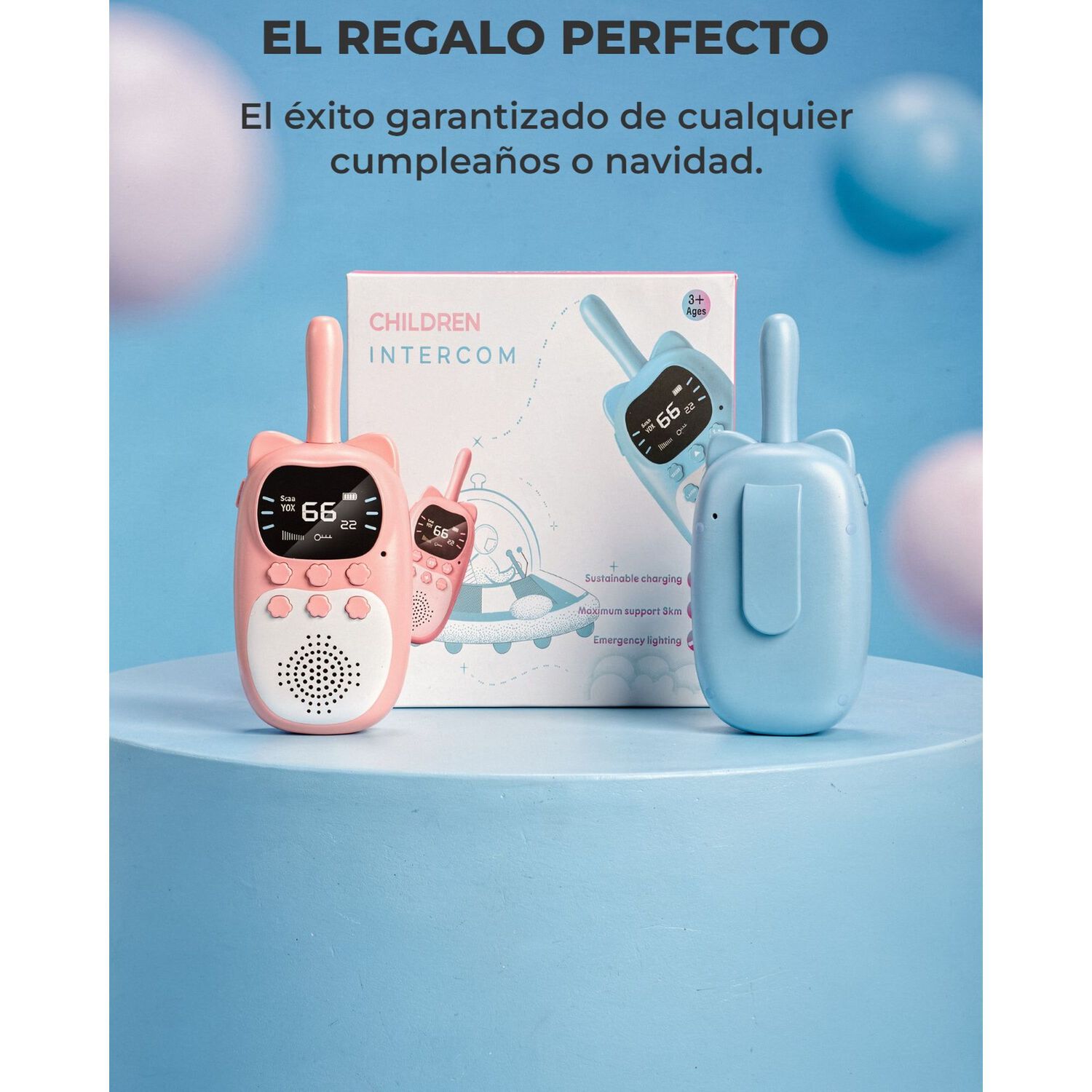 Juguete 2 Pack De Walkie Talkie Infantil image number 5.0