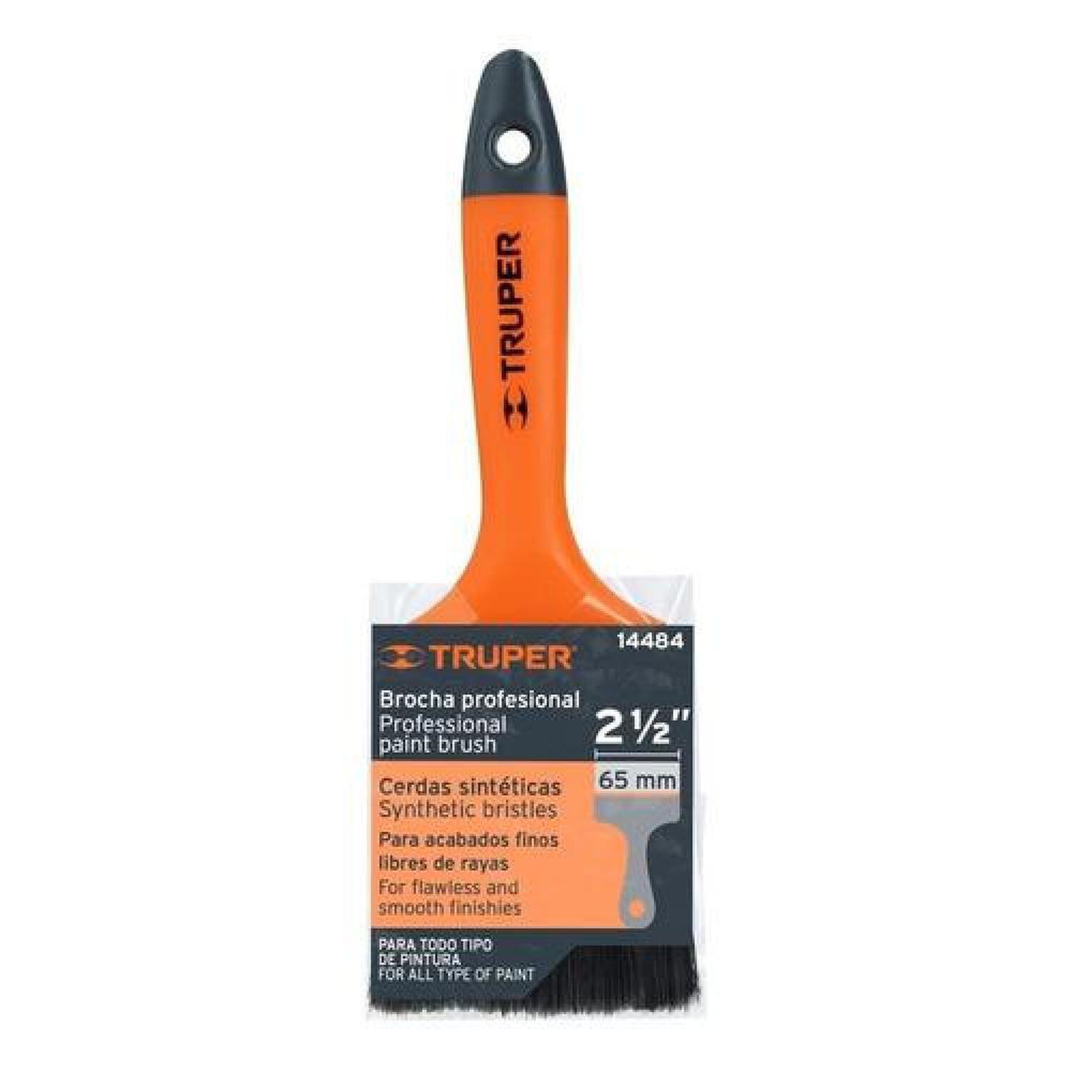 Brocha Profesional Uso General Truper 2 1/2 (63.5mm) image number 0.0