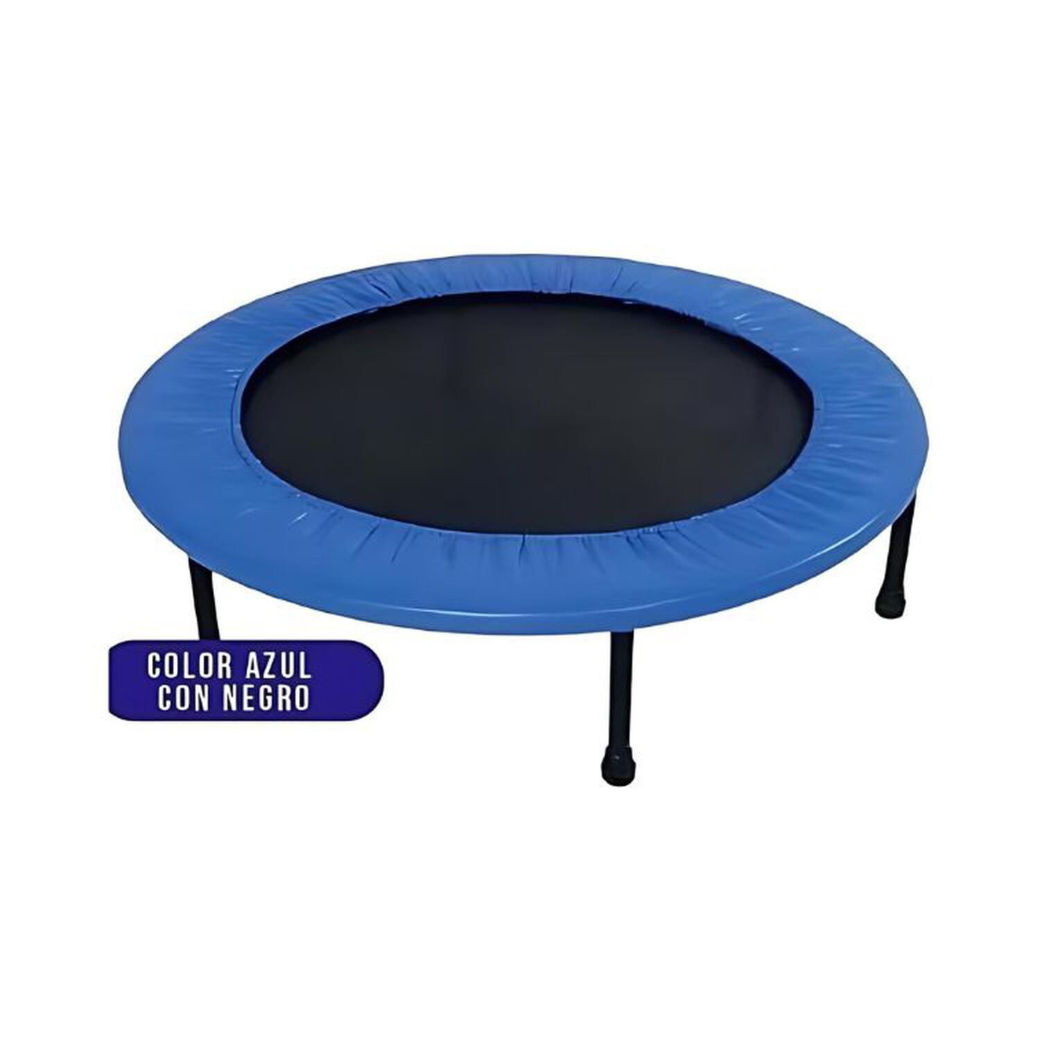 Trampolin Fitness Deporte Cama El&aacute;stica Redonda 91cm image number 2.0