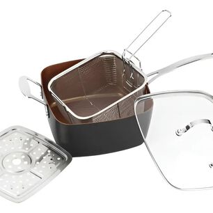 Sarten Olla Multiusos Marmicoc 24 Cm 4 L Negro